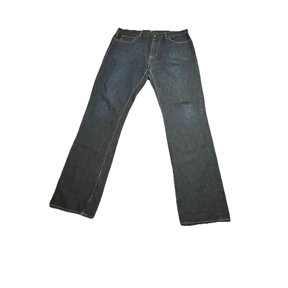 J.Crew The Bleecker Athletic Fit Dark Wash Jeans Men's 36x34 Slim Straight - Picture 1 of 13